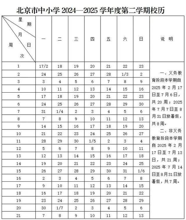 马德里竞技v博塔福格RJ_超长假期来了马德里竞技v博塔福格RJ！北京大中小学暑假时间公布（附校历）